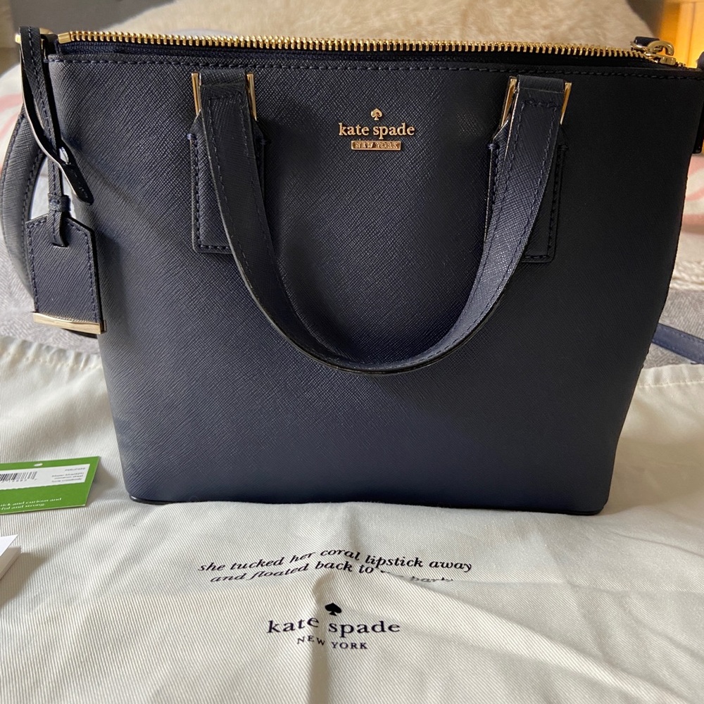 Kate Spade Cameron Street Lucie Crossbody in Blazer Blue